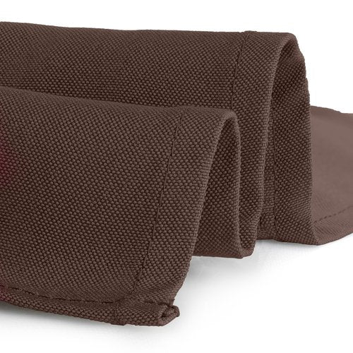 Gee Di Moda Rectangle Tablecloth - 70 x 120 Inch Chocolate Table Cloth for 6 or 8 Foot Rectangle Tables - Heavy Duty Washable Fabric - for Holiday Party, Dinner, Weddings, Baby Shower & Events