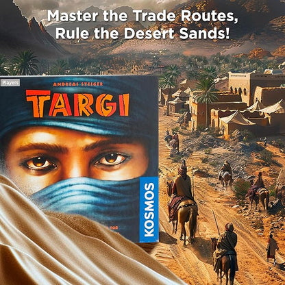 Thames &amp Kosmos | Targi | Two Player Game | Strategy Board Game | Golden Geek Award Nominee | Kennerspiel Des Jahres Award Finalist