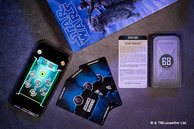 Asmodee Star Wars UNLOCK! The Escape Game - Embark on Epic Escape Room Adventures in a Galaxy Far Far Away Cooperative Game for Kids &amp Adults Ages 10+ 1-6 Players 1 Hour Playtime