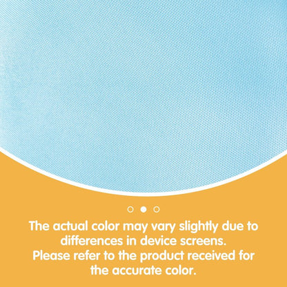 BRILLMAX 6 Pack Light Blue Tablecloths 70 x 120 Inch for 6ft & 8ft Rectangle Tables - 150 GSM Polyester Fabric, Universal Fit, Water, Stain & Wrinkle Resistant Cloth Cover for Wedding Banquet
