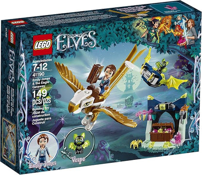 LEGO 6212137 Elves Emily Jones and The Eagle Getaway 41190 Building Kit