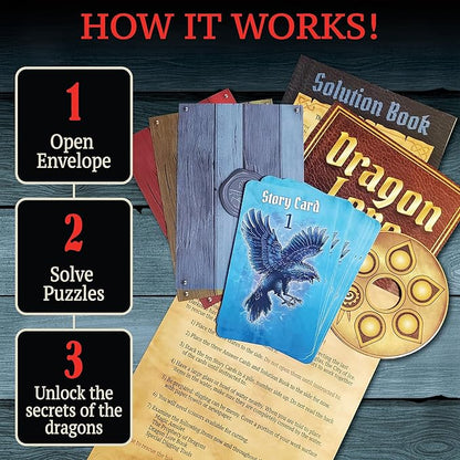 MindWare Dig It Up! Crack The Crate Board Game for 1 or More Players – Bring The Thrill of Escape Rooms Home – for Adults &amp Kids 8 &amp Up