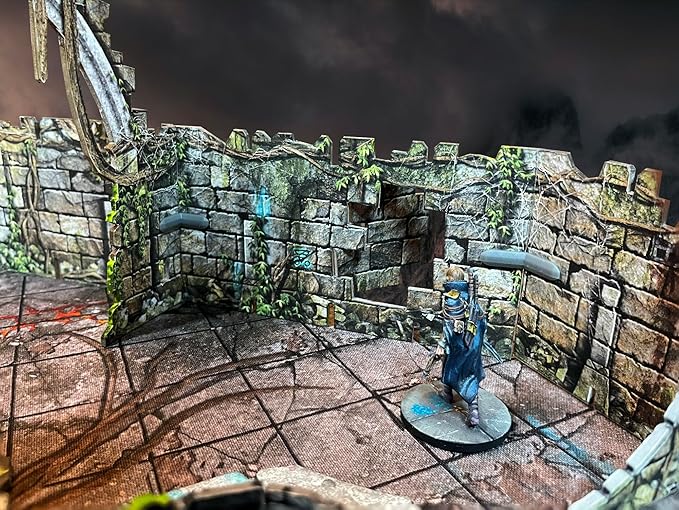 Maladum Oblivion's Maw Expansion - Fantasy Dungeon Crawler Game Immersive Terrain Solo Co-op and Adversarial Play