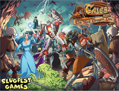 SlugFest Games: Tales from The Red Dragon Inn - Co-Op Tactical Combat Game Campaign Fantasy Adventure 1-4 Players 90-120 Min