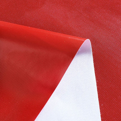 sancua 100% Waterproof Rectangle PVC Tablecloth - 60 x 102 Inch - Oil Proof Spill Proof Vinyl Table Cloth, Wipe Clean Table Cover for Dining Tables, Buffet Parties and Camping, Red