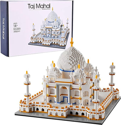 World Famous Architecture Taj Mahal Micro Building Block Set for Adults Age of 14+ - 3950PCS