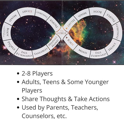Better Me Self-Improvement Board Game - Fun &amp Connection for Couples Friends and Family Game Night Relationship Date Night Ideas Counseling and Group Therapy Goal Setting &amp Accountability