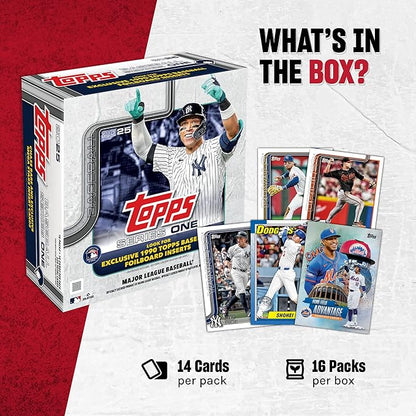 2025 Topps Series 1 Baseball - Factory Sealed - Mega Box