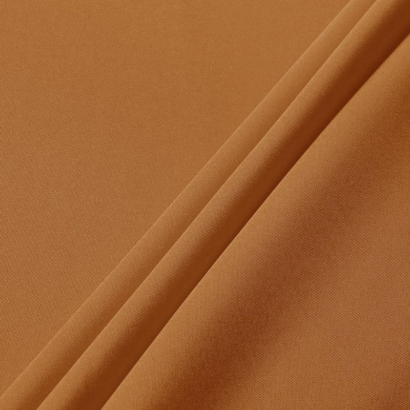 sancua Fall Tablecloth Rectangular - 60 x 84 Inch - Stain and Wrinkle Resistant Polyester Fabric Rectangle Table Cloth, Thanksgiving Table Cover for Dining Tables, Buffet Parties, Bronze