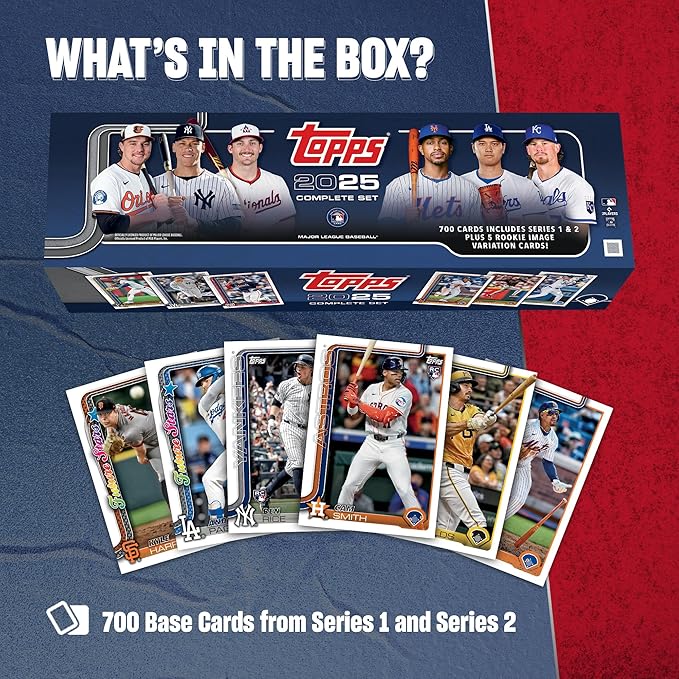 2025 Topps Complete Sets Baseball - Factory Sealed - Retail Box