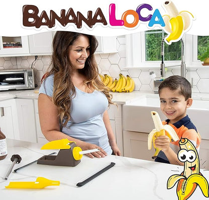Banana Loca® Kitchen Gadget - Core &amp Fill A Banana While Still In Its Peel