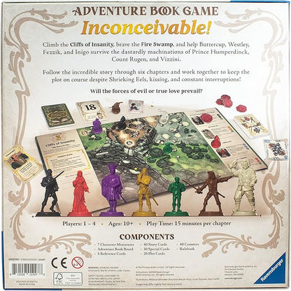 Ravensburger Princess Bride Adventure Book Game | Interactive and Engaging Gameplay for Fans of The Movie | for Ages 10 &amp Up