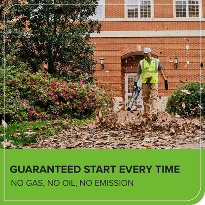 Greenworks 82V Brushless (760 CFM / 140 MPH) Cordless Leaf Blower, 4.0Ah Battery and Dual Port Charger (Great for Landscapers and Professionals)