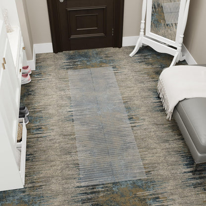 Ottomanson Aisle Runner Protector 26" x 19' – Non Slip Waterproof Clear Vinyl Stair Runner & Carpet Protector with Gripper Backing for Long Hallways, Stairs & High Traffic Areas