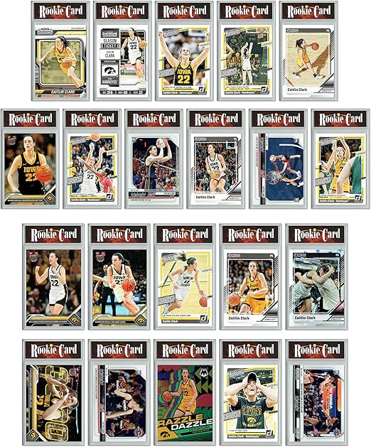 LOADED! All Caitlin Clark Collector's Box: 4 Certified Mint+ Rookie Cards from Women's Basketball