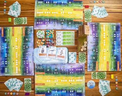 Stonemaier Games: Wingspan (Base Game) by Elizabeth Hargrave | A Relaxing Award-Winning Strategy Board Game About Collecting Birds for Adults and Family | 1-5 Players 70 Mins
