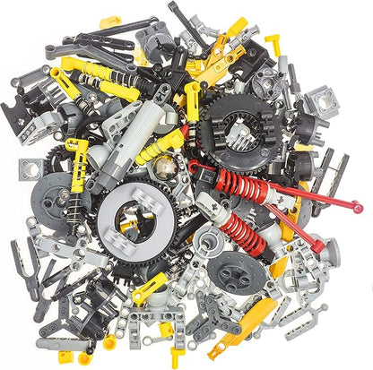 Domoni Technic Parts 150Pcs for MOC Kits - Engine Suspension Steering Axle Car CV Joint Axle &amp Ball Building Blocks Sets DIY