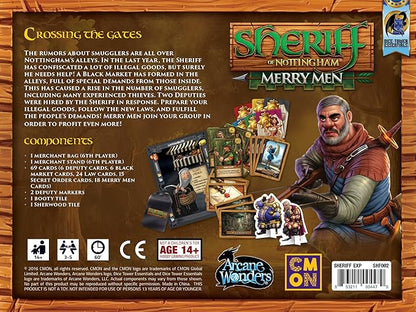 Arcane Wonders Sheriff of Nottingham Merry Men Board Games
