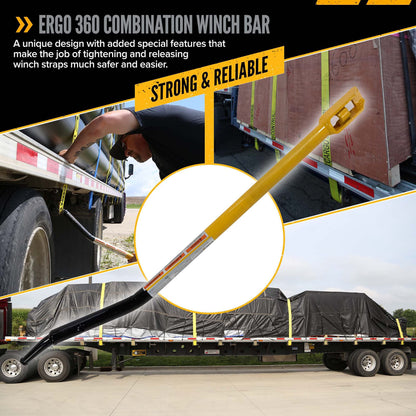 Ergo 360 Winch Bar with Combination Square End