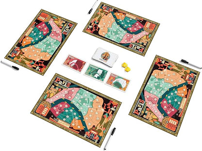 On Tour Paris &amp New York - Board Game - 1 to 8 Players - 20 Minute Play Time