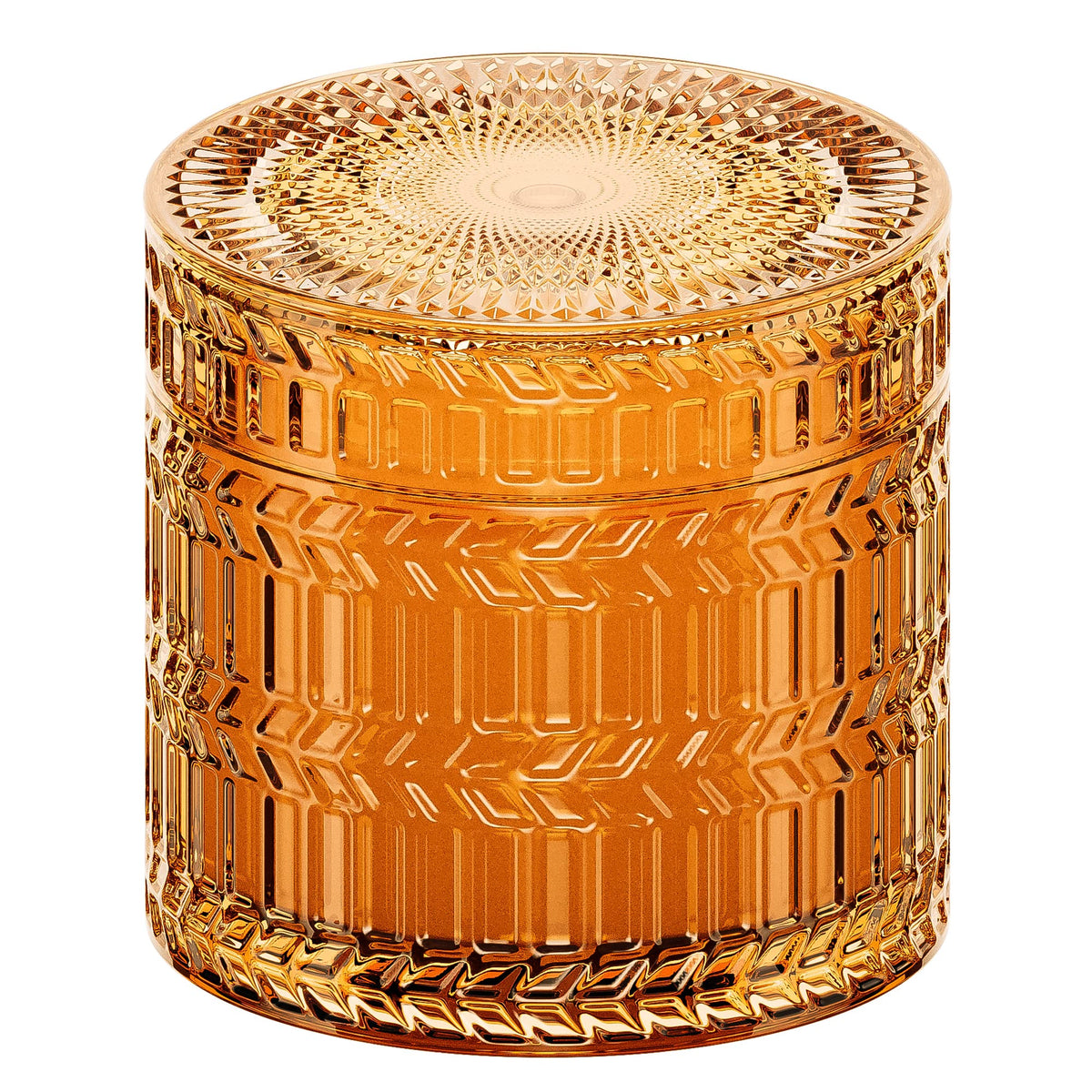 Hidden Label Zesty Bergamot Scented Candles for Home Scented, Candle Gifts for Women,Crackling Wood Wick Soy Candles, 7.4oz Glass Decorative Jar