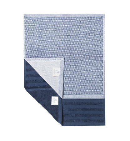 Premium Kitchen Towels (20”x 28”, 6 Pack) | Yarn Dyed Flat Woven Stripe Kitchen Towel Set| 238 GSM | Highly Absorbent with Hanging Loop | Blue