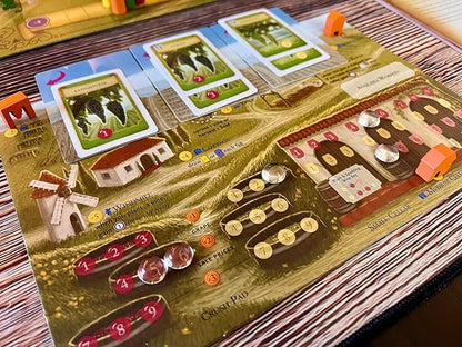 Stonemaier Games: Viticulture Essential Edition (Base Game) by Jamey Stegmaier | Create The Most Prosperous Tuscan Vineyard | Strategy Board Game for Adults and Family | 1-6 Players 90 Mins