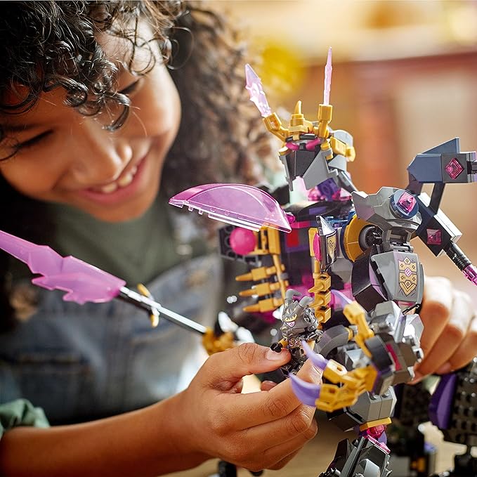 LEGO NINJAGO The Crystal King Set 71772 Battle Toy for Kids with Posable Centaur Action Figure and Lloyd Minifigure