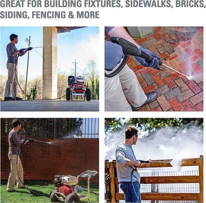 Simpson 4200 PSI Gas Pressure Washer, 4.0 GPM Commercial Power Washer, Cold Water, Honda GX390 Engine, 50' Hose, Aluminum Series, 49-State Compliant (ALH4240)