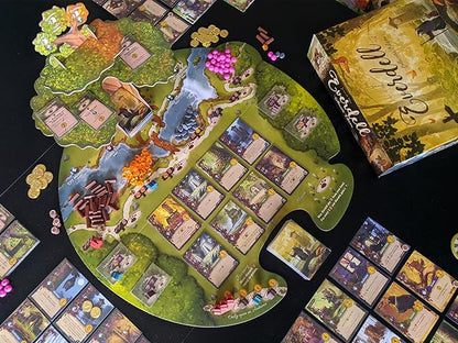 Everdell Board Game – Strategic Worker Placement &amp Tableau Building Game for Adults &amp Teens 1–4 Players Age 14+ Award-Winning Tabletop Fantasy Game