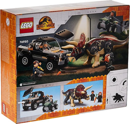 LEGO Jurassic World 76950 Triceratops Truck Attack