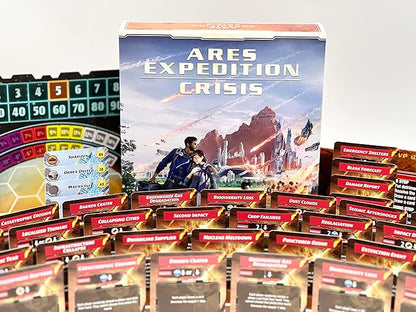 Stronghold Games Terraforming Mars Ares Expedition: Crisis - Cooperative Board Game Expansion - 2 to 4 Players Ages 14+