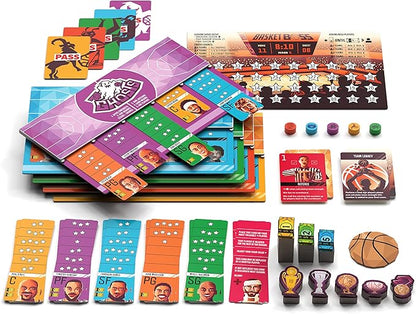 Basketboss - Strategy - Auction Board Game - Sports Board Game - 2-5 Players - 40 Minutes Play Time
