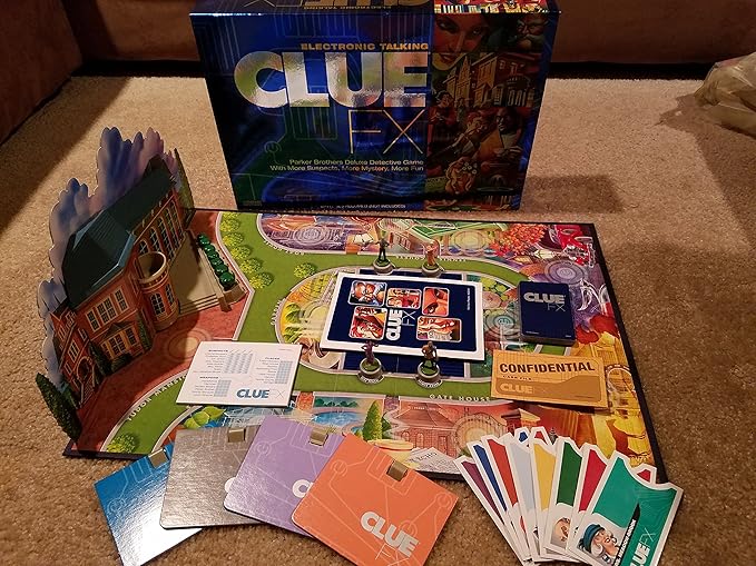 Talking Clue FX Board Game