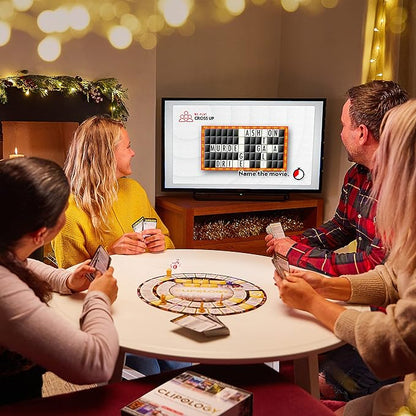 Clipology Game - The Premier Streaming Board Game Featuring Real Clips From The World's Best Movies &amp TV Shows | Movie Trivia Game