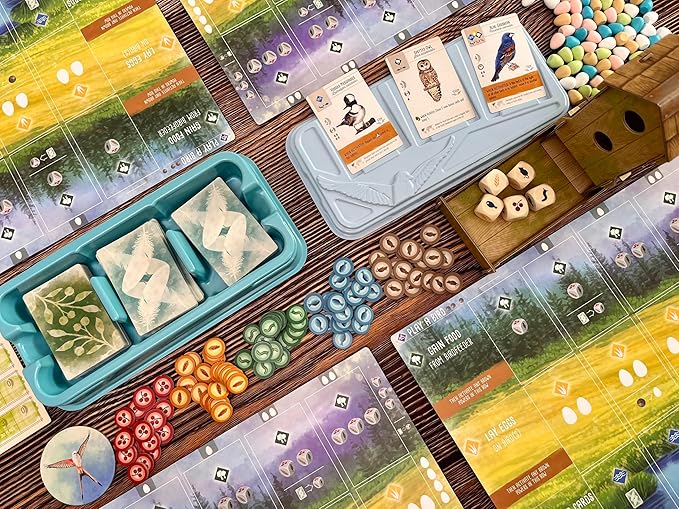 Stonemaier Games: Wingspan (Base Game) by Elizabeth Hargrave | A Relaxing Award-Winning Strategy Board Game About Collecting Birds for Adults and Family | 1-5 Players 70 Mins