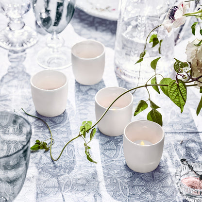 NEST New York White Tea & Rosemary Alfresco 12-Ct Scented Tealight Candle and 4-Ct Tealight Candle Holder Set