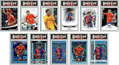 LOADED! All Lamine Yamal Soccer Collector's Box: 4 Certified Mint+ Rookie Cards - Leaf HYPE Leaf Vaunted and more - Barcelona/Spain