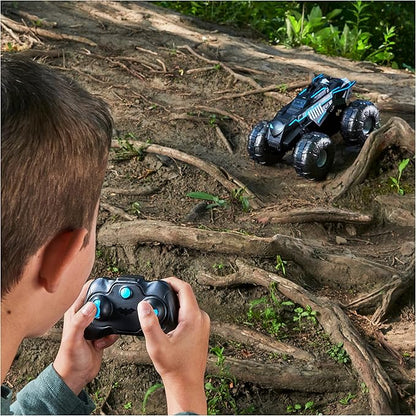 DC Batman All-Terrain Batmobile Remote Control Vehicle Water-Resistant Batman Toys for Boys Aged 4 and Up