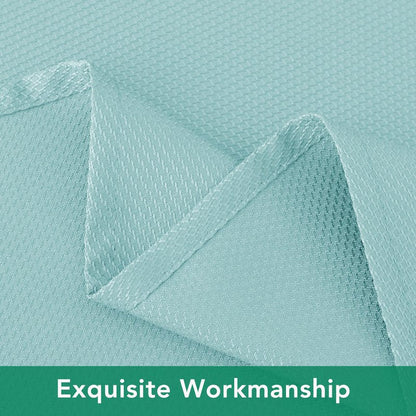 Biscaynebay Textured Fabric Tablecloths 90x132 Inches Rectangular, Brown Water Resistant Tablecloths for Dining, Kitchen, Wedding and Parties etc. Machine Washable
