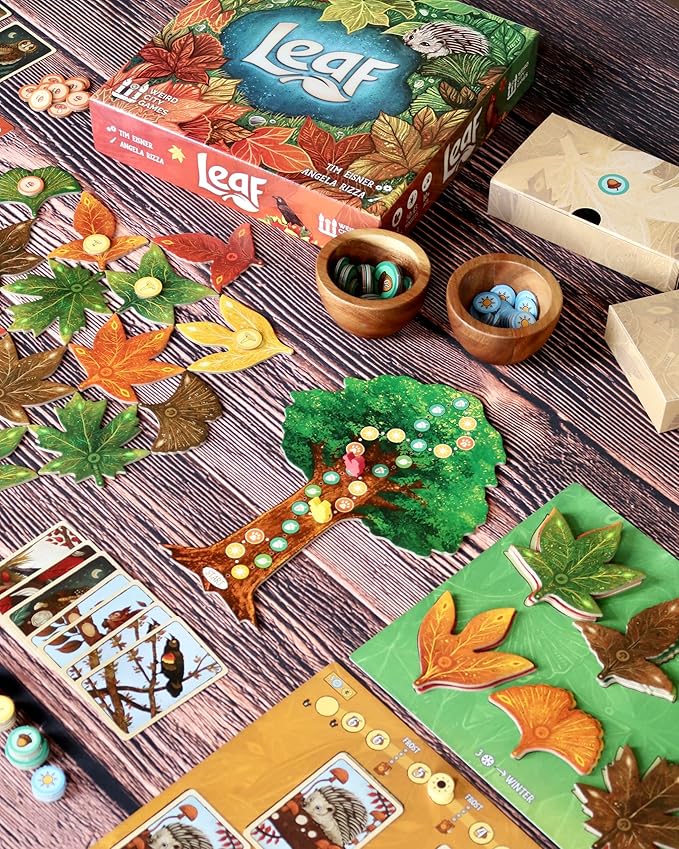 Leaf Board Game by Weird City Games Strategy Board Game