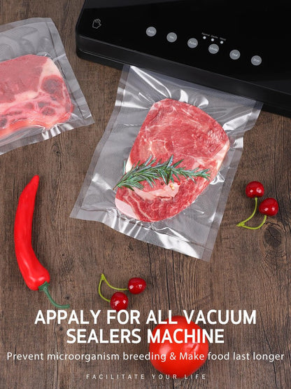 Syntus Vacuum Sealer Bags for Food, 6 Rolls 11" x 20' Commercial Grade Bag Rolls, BPA Free Food Vac Bags for Storage, Meal Prep or Sous Vide