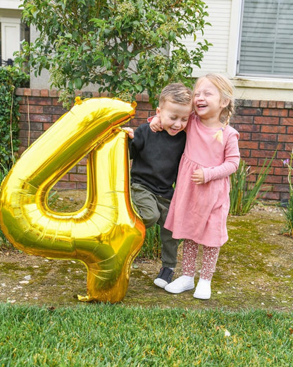 Gold Number 60 Balloon 40 Inch, 60th Birthday Party Decorations for Children, Giant 60 Foil Balloon for Party Supplies