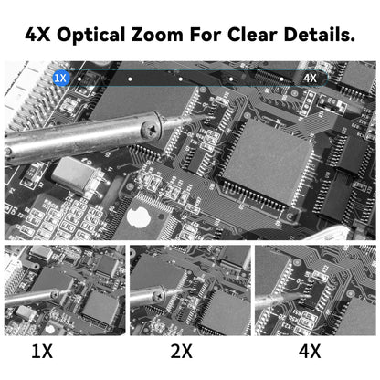 QILOVE Global Shutter USB Camera – 800P Monochrome Ultra High Speed 640fps[120/210/420fps Modes] – Manual Focus 2.8-12mm CS Lens – Compatible with Raspberry Pi, Linux, Mac & Windows