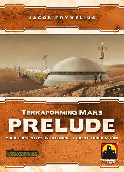 Terraforming Mars: Prelude Expansion by Stronghold Games | Engine-Building Card Module with Accelerated Start | Add Corporations and Projects | 1-5 Players Ages 12+ | Requires Base