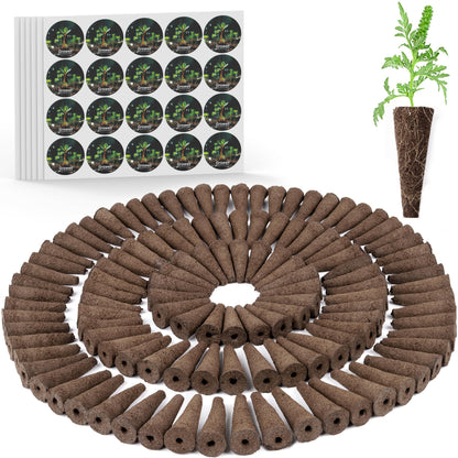 Growell 17 Pods Hydroponics Growing System Kit & 240 Pcs Hydroponic Pods Kit