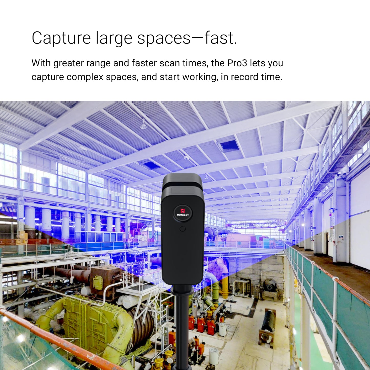 Matterport Pro3 3D Lidar Scanner Digital Camera for Creating Professional 3D Virtual Tour Experiences with 360 Views and 4K Photography for Indoor and Outdoor Spaces with Trusted Accuracy
