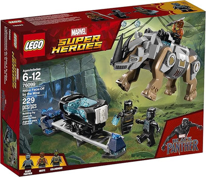 LEGO Marvel Super Heroes Rhino Face-Off by the Mine 76099 Building Kit (229 Piece)