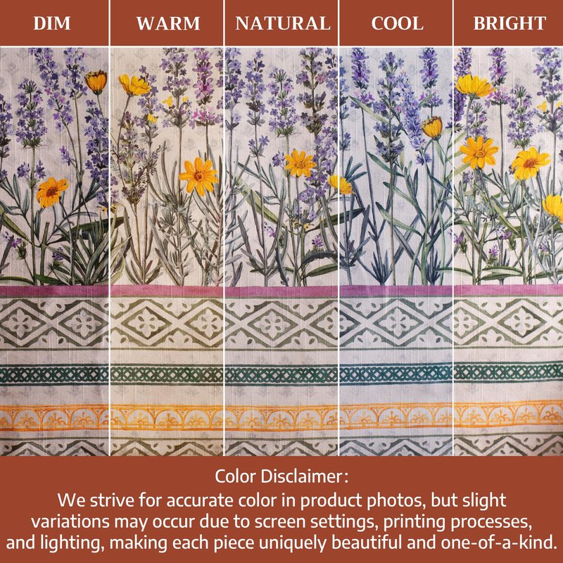 Maison d' Hermine Table Cloth Square Table 100% Cotton 54 x 54 Inches Tablecloth Reusable Decorative for Dining Kitchen Room Farmhouse Home Gifts for Mothers Day Spring Summer - Fanny Lavender