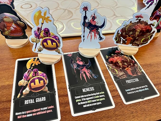 Leaders | Tactical Duel Strategy 2 Player Board Game | Create Alliances Assemble Champions &amp Outsmart Opponents | Quick Competitive Games for Teens Adults &amp Kids Ages 10 &amp Up | 15 Min